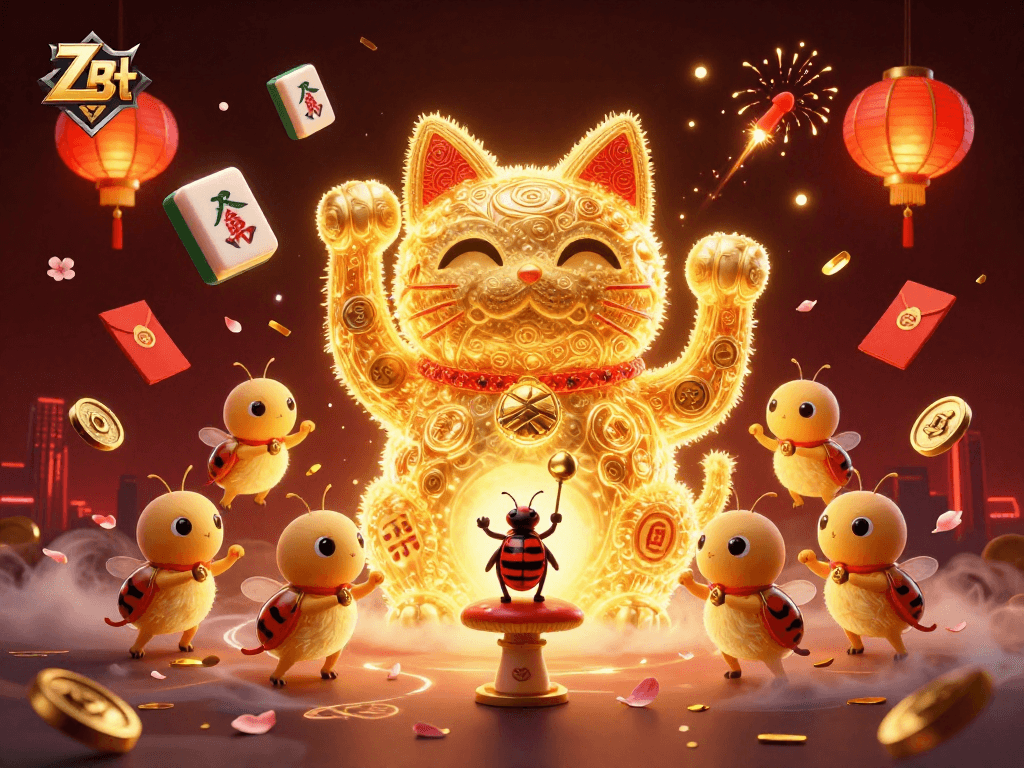 Experience the vibrant casino world at ZBET with intricate details and dynamic action elements.
