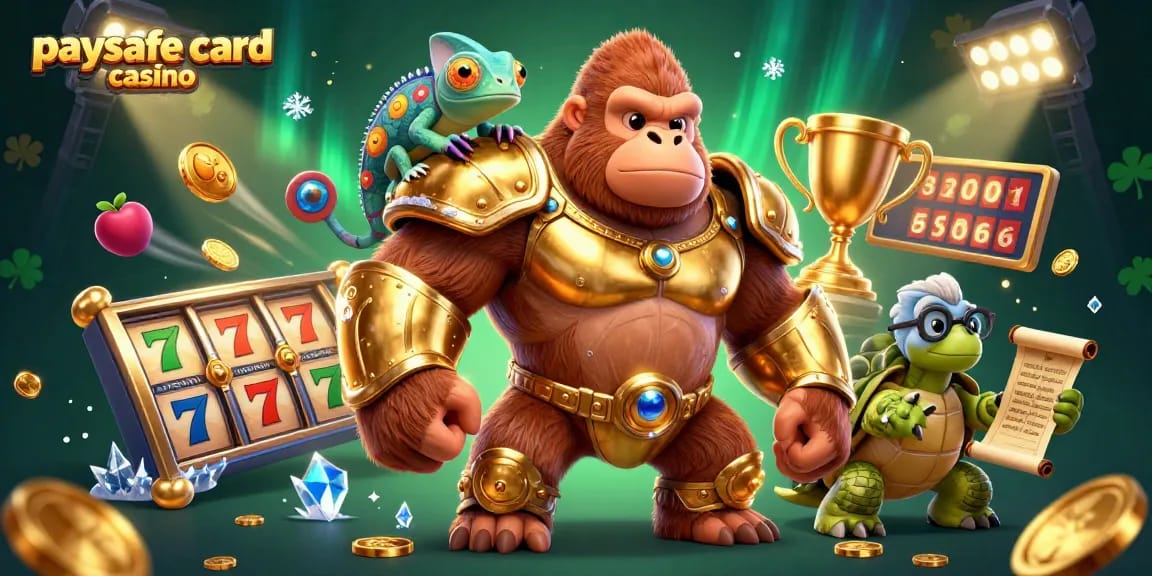 Erleben Sie atemberaubendes Gameplay im Paysafe Card Casino mit lebhaften 3D-Charakteren und dynamischen Spielelementen.