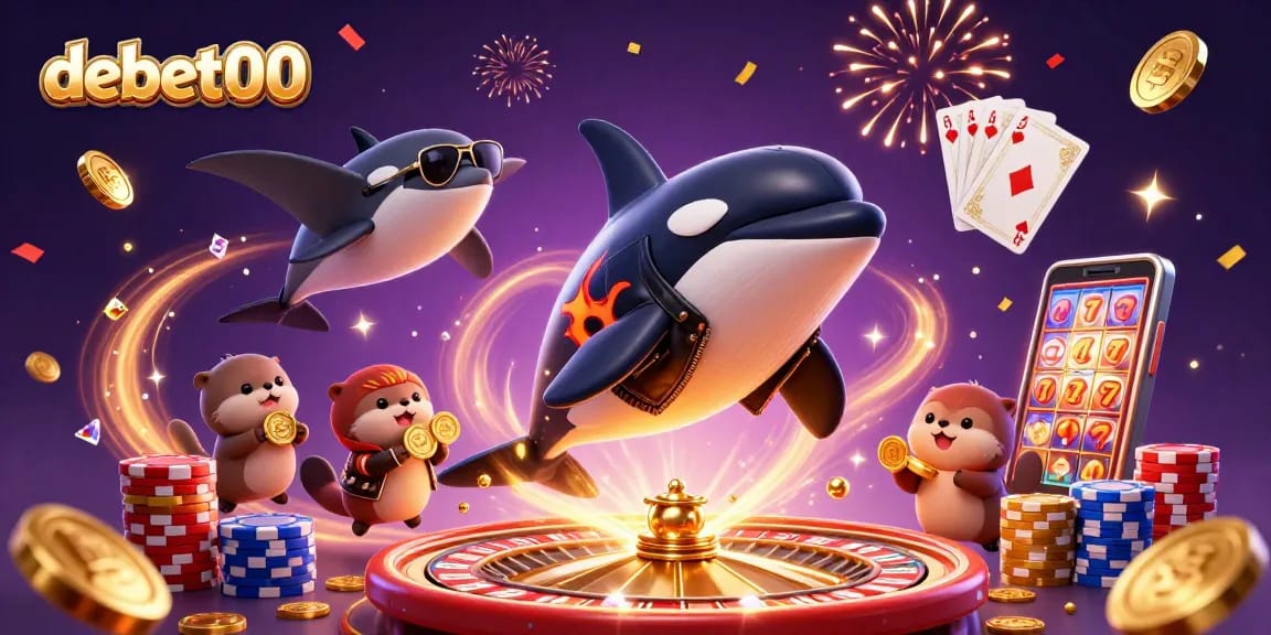 Experience the vibrant excitement of debet00 with golden coins and thrilling casino games!