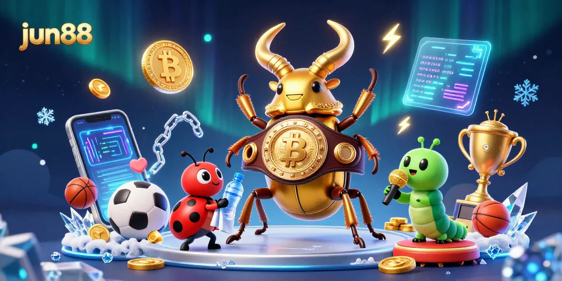 Engage in thrilling sports betting experiences at jun88, featuring dynamic characters and vibrant elements.