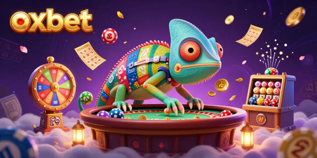 Experience vibrant gaming fun at oxbet with lively lottery and casino elements.