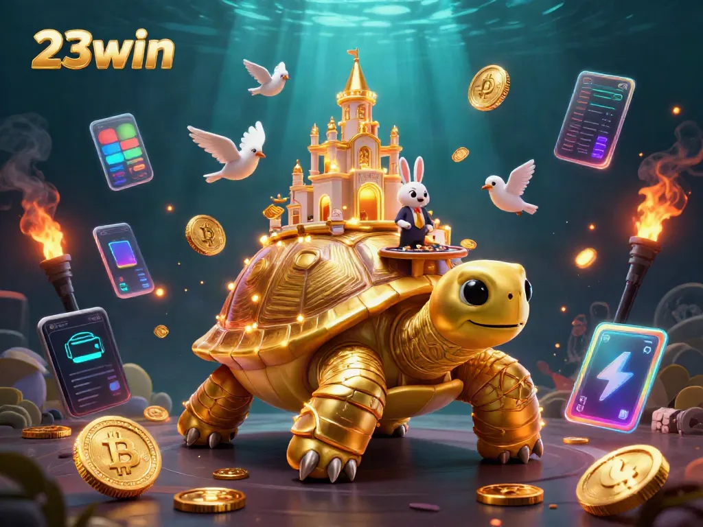 Experience thrilling wins at 23win with its dazzling casino palace and vibrant game elements.