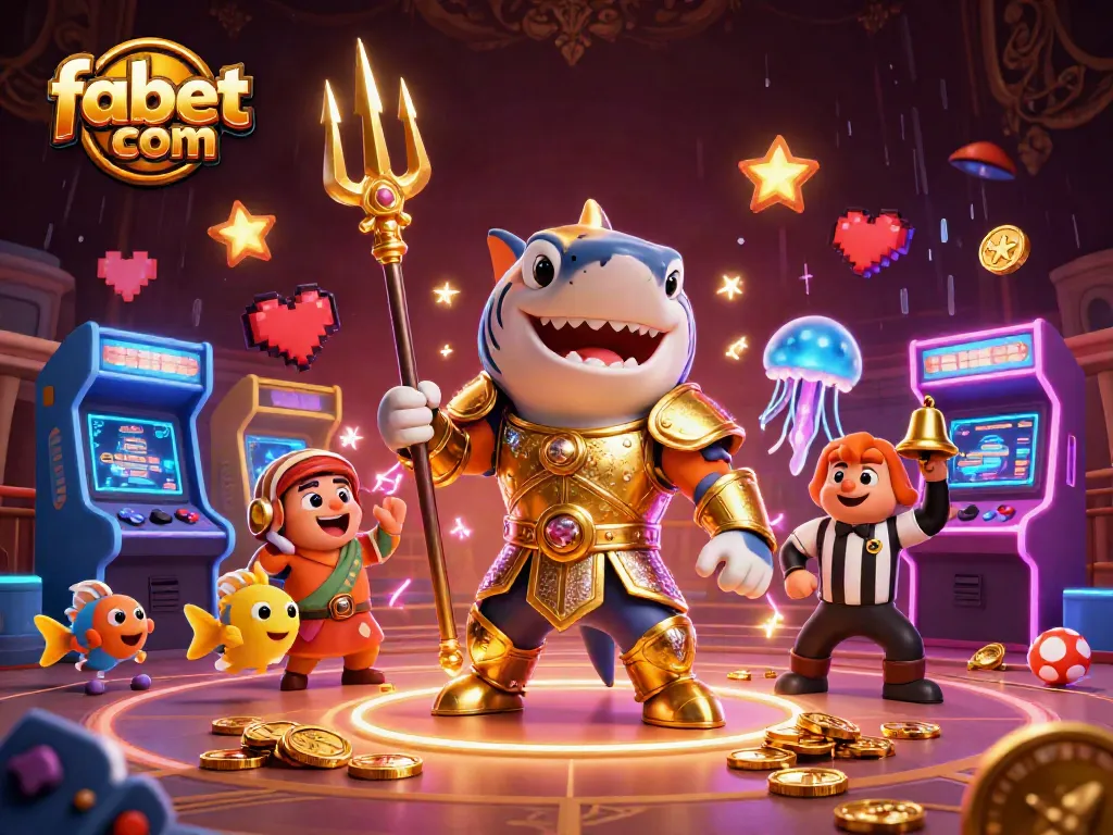 Experience thrilling gaming action at fabet com with a vibrant underwater casino scene.