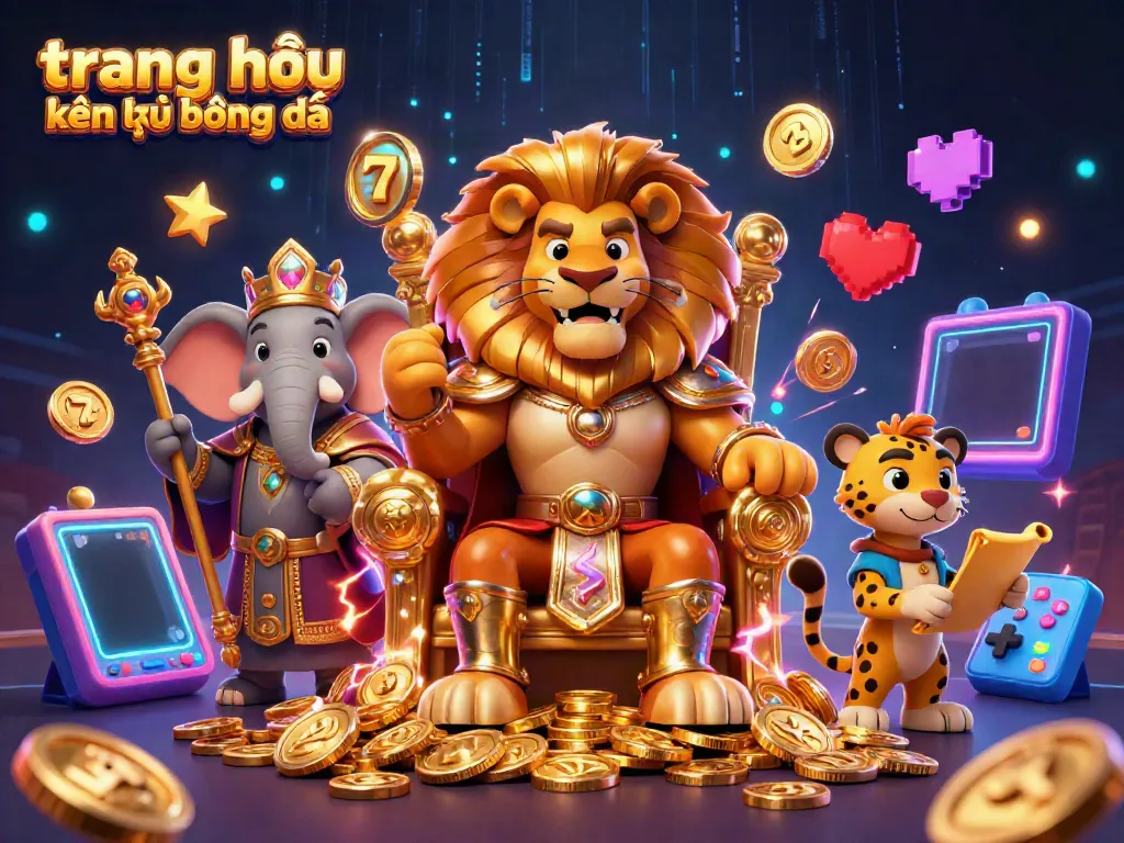 Engage with the vibrant world of trang chủ kết quả bóng đá showcasing animated characters amidst colorful casino elements.