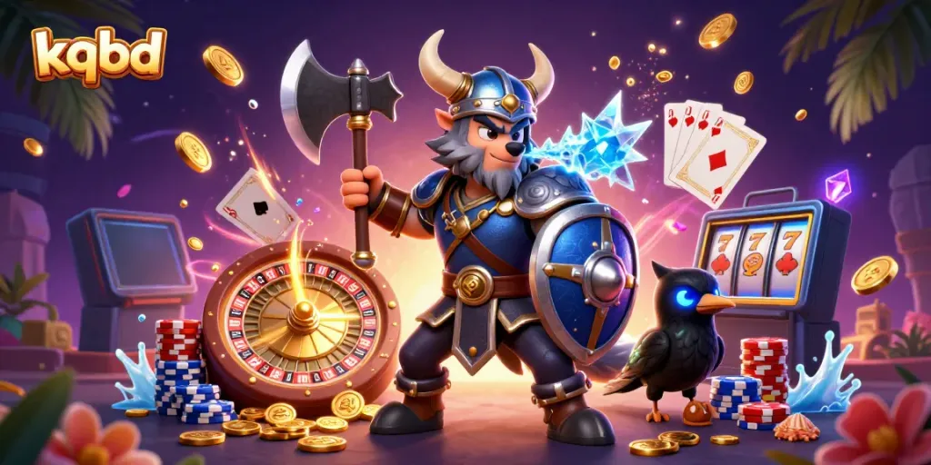 Engage with kqbd's exciting live scores and results through a vibrant fantasy scene filled with action.