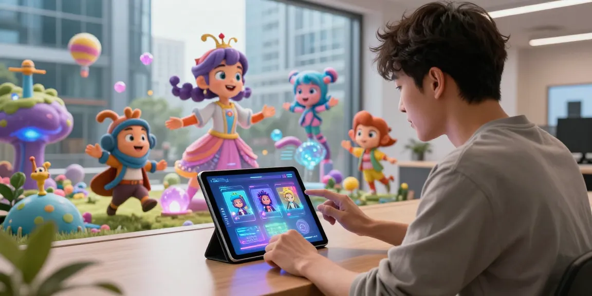 Engaging character ai nsfw interactions in a vibrant digital landscape with fantasy elements and innovative technology.