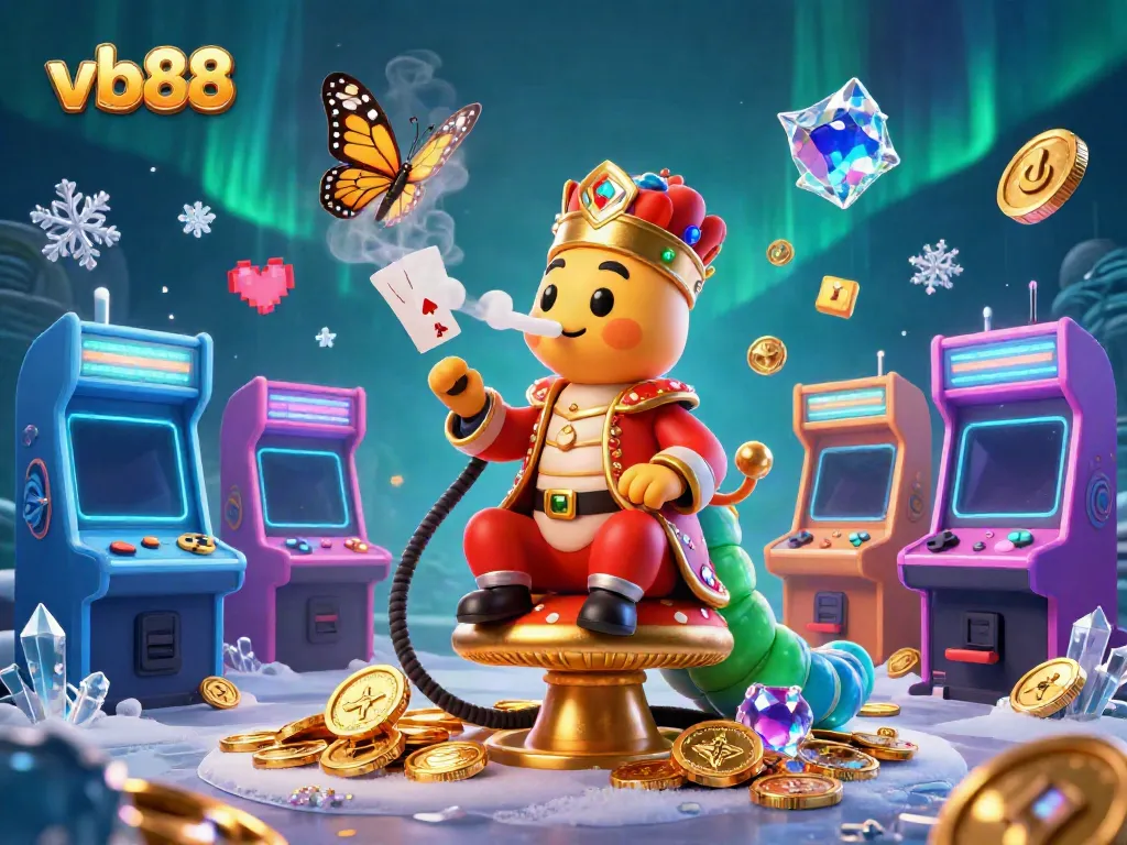 Experience top gaming fun at vb88 with our vibrant and engaging casino illustration.