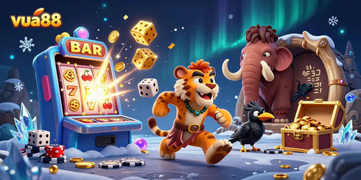 Experience thrilling action at vua88 with a dramatic jackpot explosion and lively casino atmosphere.
