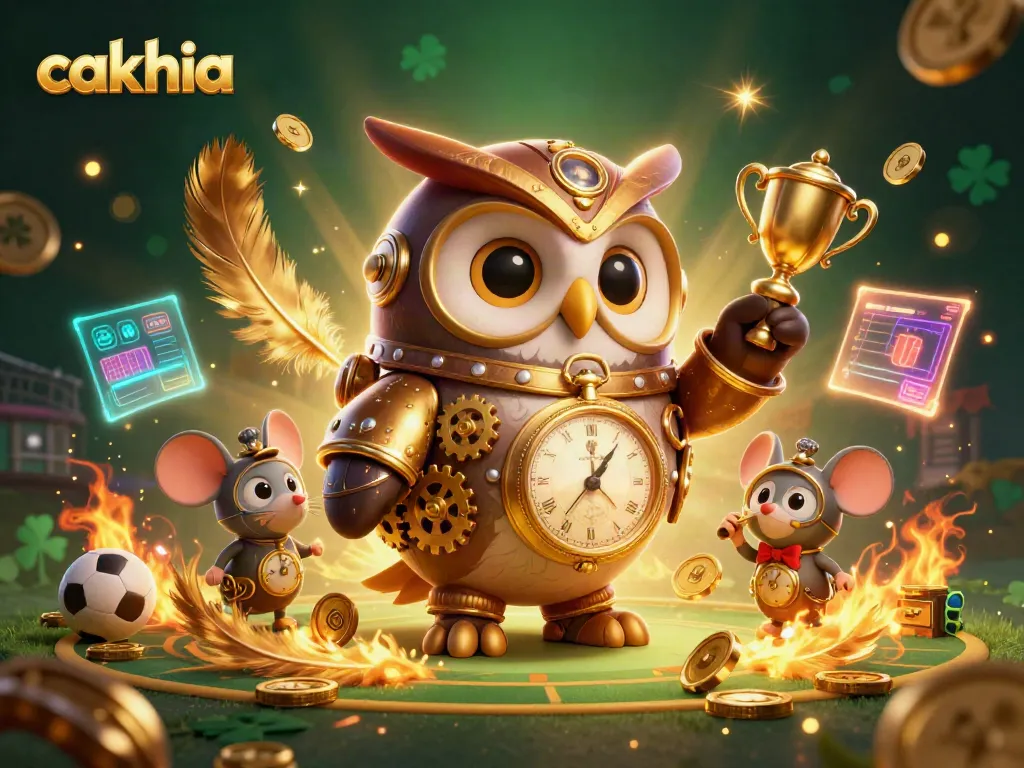 Experience seamless betting action with Cakhia in a vibrant casino scene featuring engaging sports elements.