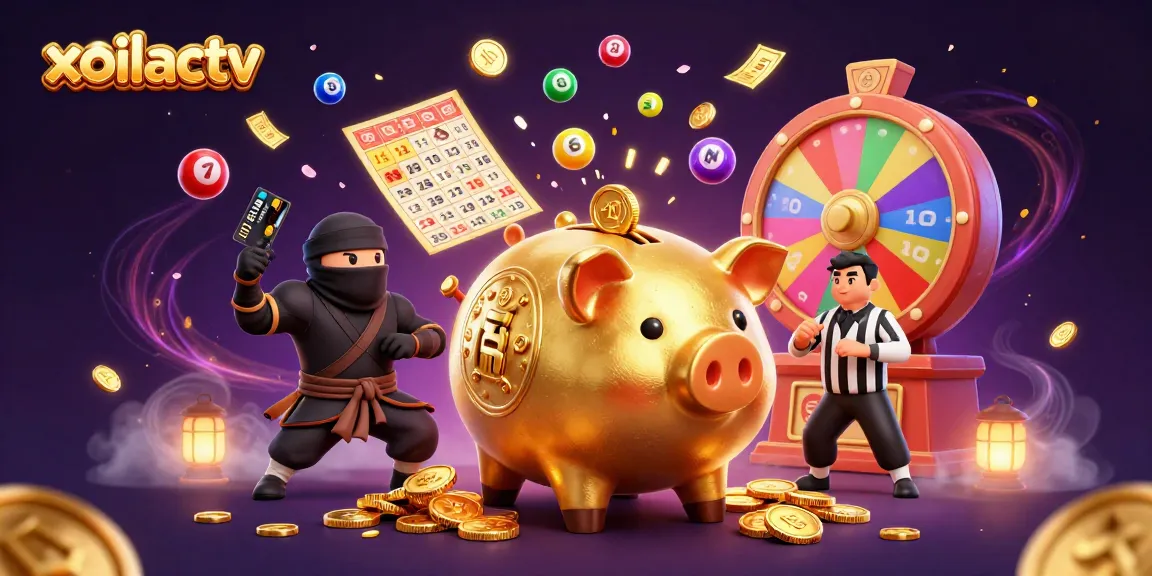 Stream exciting action on xoilactv with vibrant 3D characters and dynamic gambling elements.