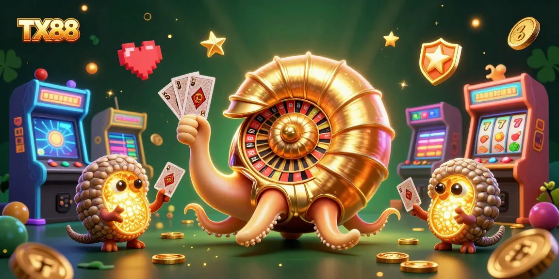 Experience exciting gameplay at TX88 with vibrant casino-themed characters and elements