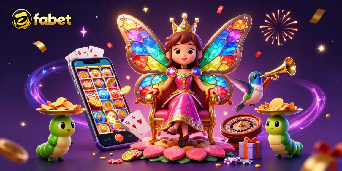 Experience the thrill of fabet with a dazzling butterfly queen and captivating gaming elements.