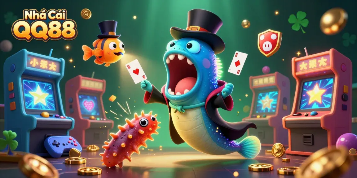 Experience thrilling gaming at Nhà Cái QQ88 with captivating characters and rich casino elements.